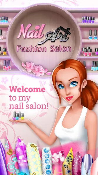 Nail Art Fashion Salon Game  [МОД Menu] Screenshot 2