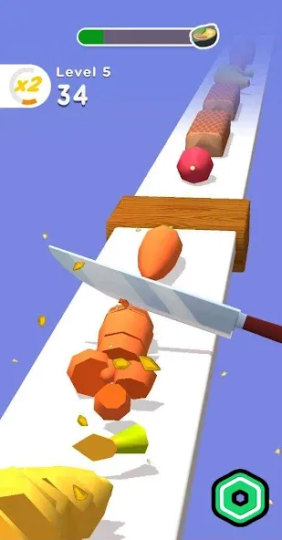 Super Slices Robux Roblominer (упер Слайсес Робукс Робломайнер)  [МОД Mega Pack] Screenshot 2