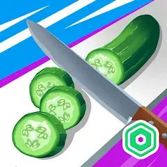 Взлом Super Slices Robux Roblominer (упер Слайсес Робукс Робломайнер)  [МОД Mega Pack] - полная версия apk на Андроид