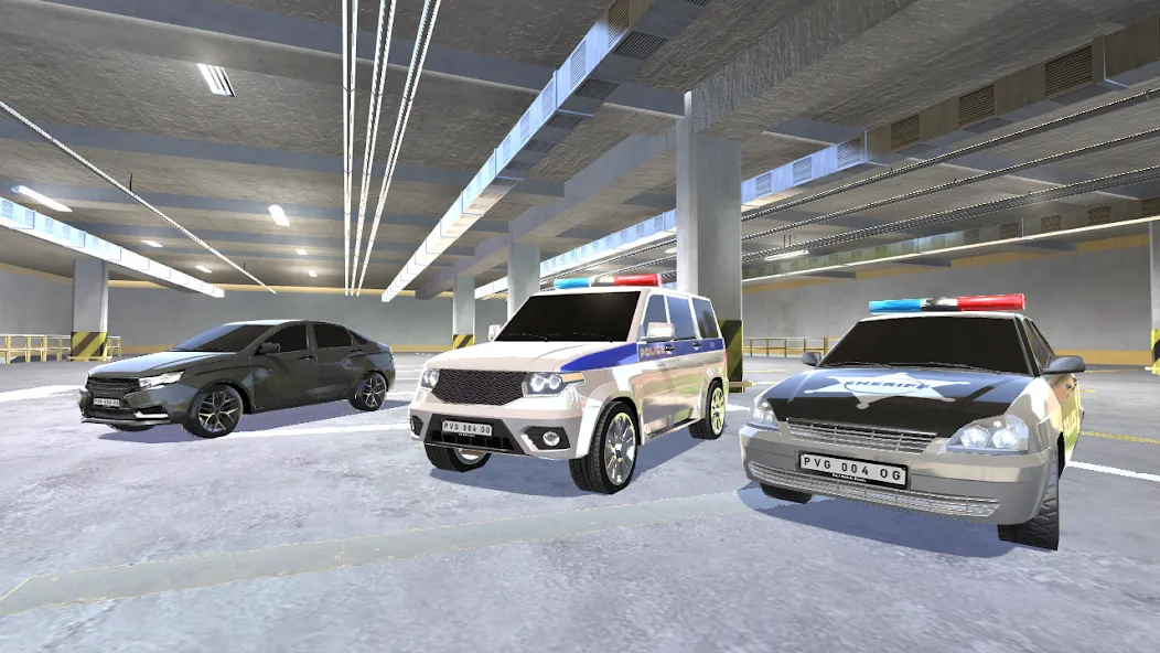 Police Car Chase  [МОД Mega Pack] Screenshot 1