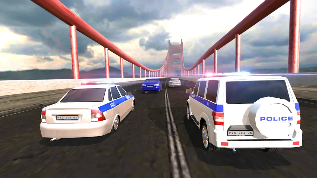 Police Car Chase  [МОД Mega Pack] Screenshot 5