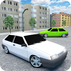 Взлом Russian Cars: 8 in City  [МОД Unlimited Money] - полная версия apk на Андроид