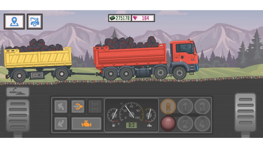 Trucker and Trucks  [МОД Меню] Screenshot 1