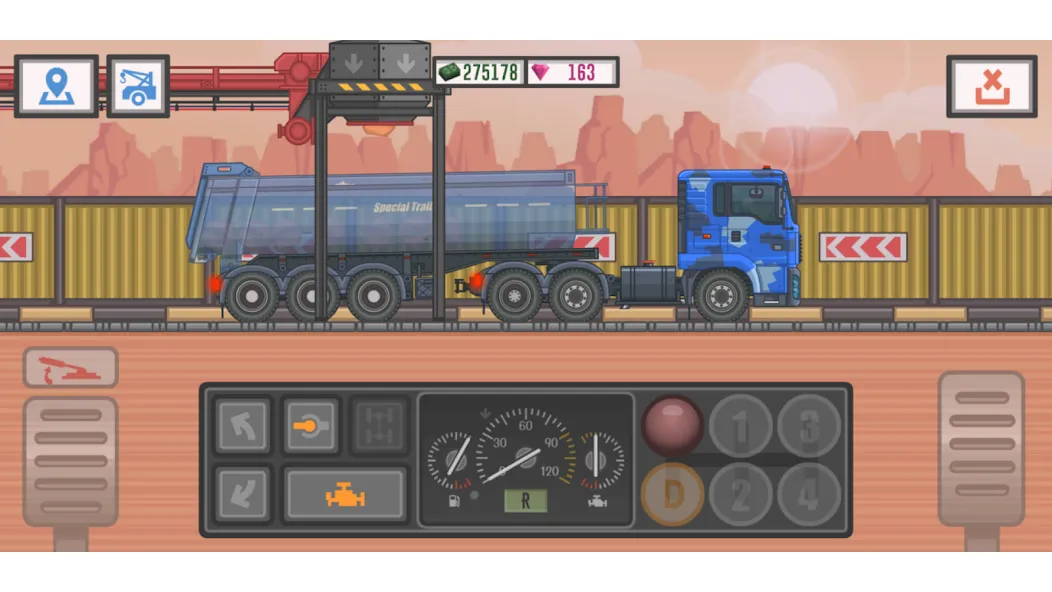 Trucker and Trucks  [МОД Меню] Screenshot 2