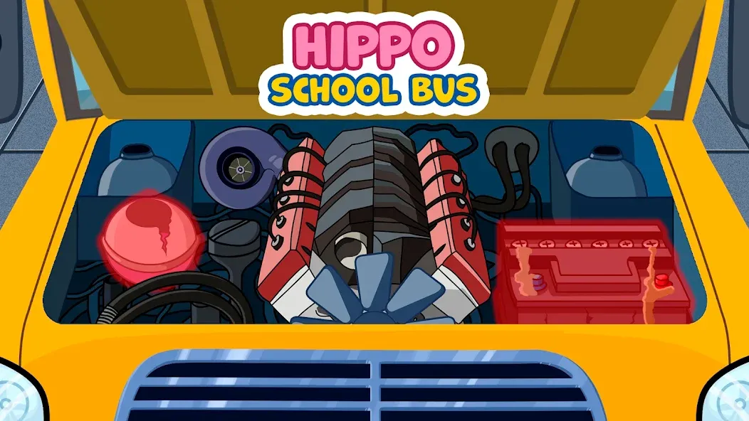 Kids School Bus Adventure  [МОД Unlocked] Screenshot 3