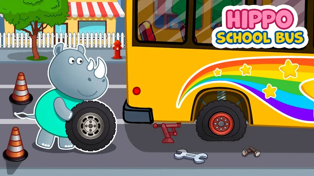 Kids School Bus Adventure  [МОД Unlocked] Screenshot 4