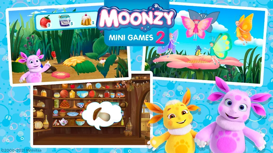 Moonzy: Mini-games for Kids  [МОД Все открыто] Screenshot 1