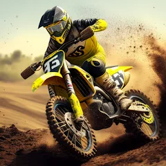 Скачать взлом MX Bikes: Motocross Dirt bikes  [МОД Mega Pack] - стабильная версия apk на Андроид