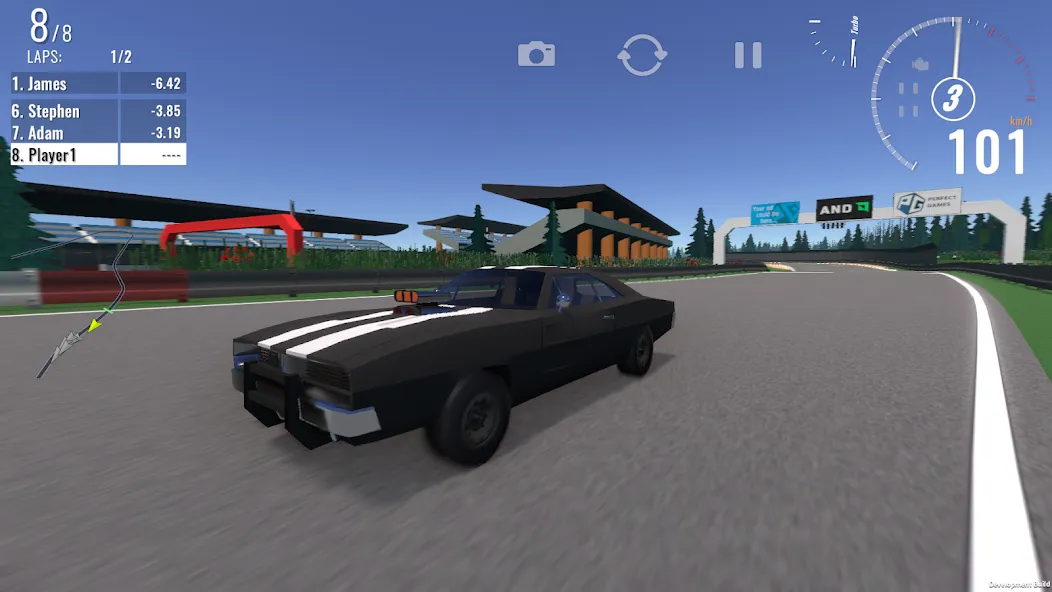 First Racer (Фрст Рейсер)  [МОД Menu] Screenshot 5