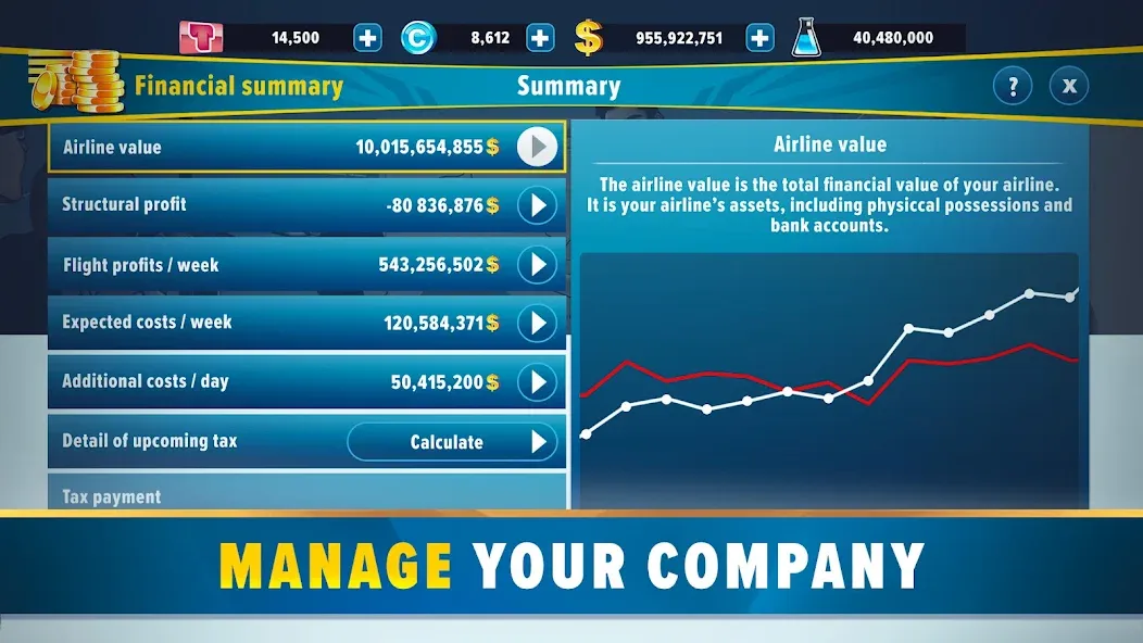 Airlines Manager: Plane Tycoon (Эйрлайнс Менеджер)  [МОД Бесконечные монеты] Screenshot 5