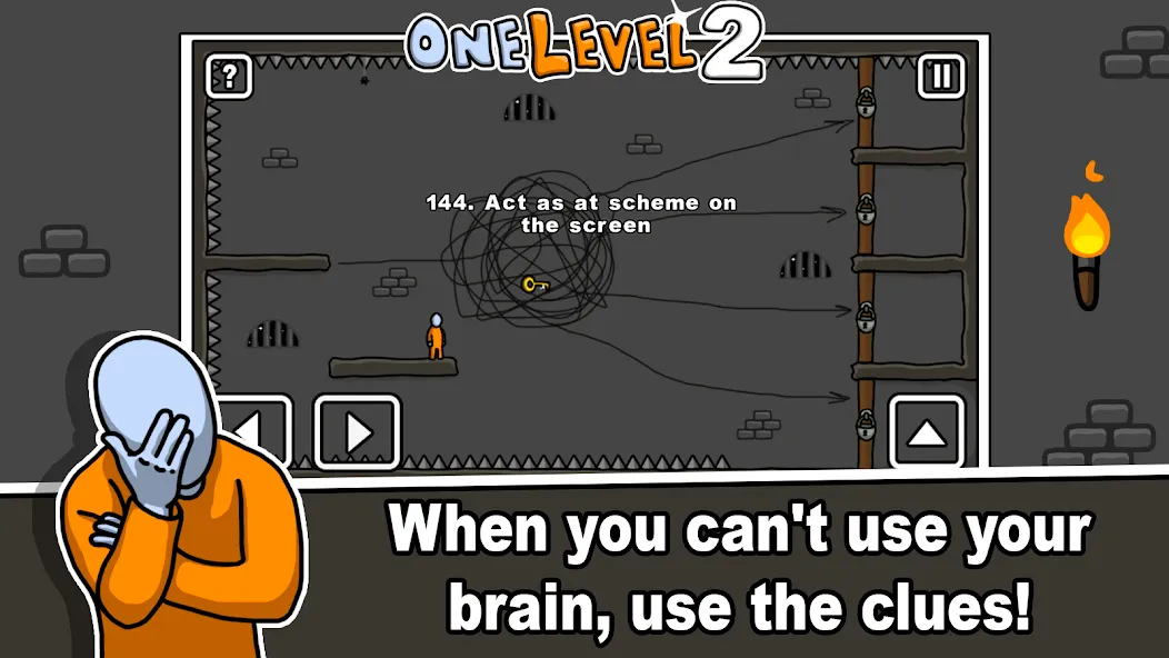 One Level 2 Stickman Jailbreak (Уан Левел 2)  [МОД Mega Pack] Screenshot 5