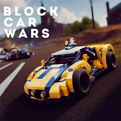 Взлом Block Car Wars Brick Car Crash (Блок Автомобильные Войны Кирпич Автомобильная Авария)  [МОД Меню] - стабильная версия apk на Андроид