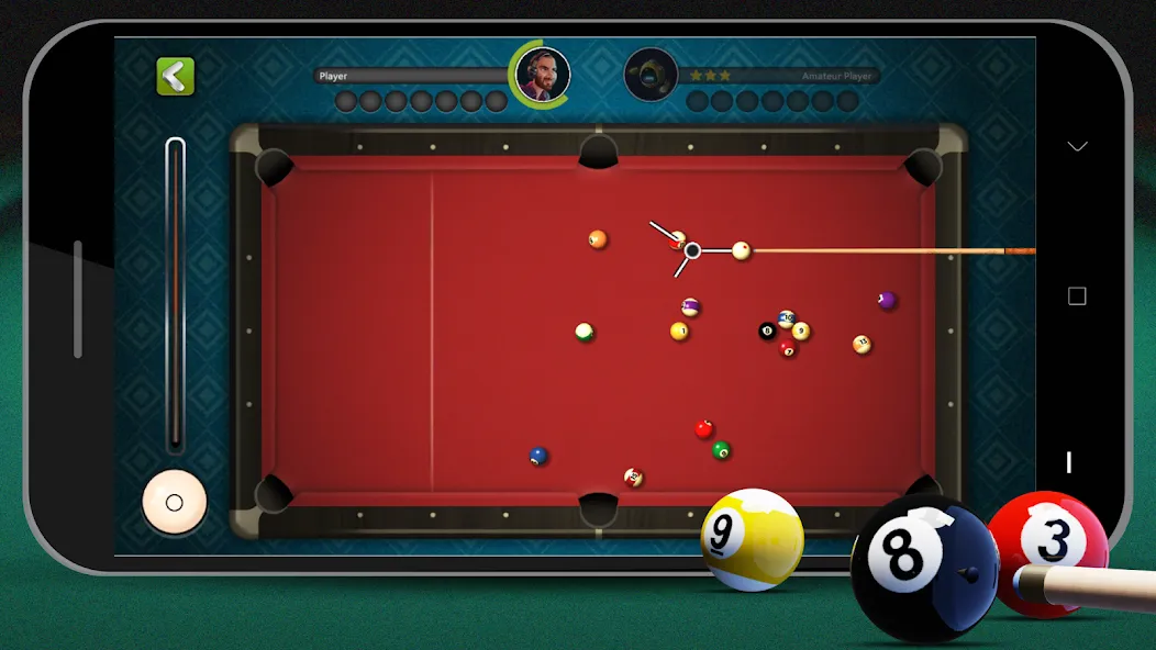 8 Ball Billiards Offline Pool (Балл Бильярд Оффлайн Пул)  [МОД Меню] Screenshot 5