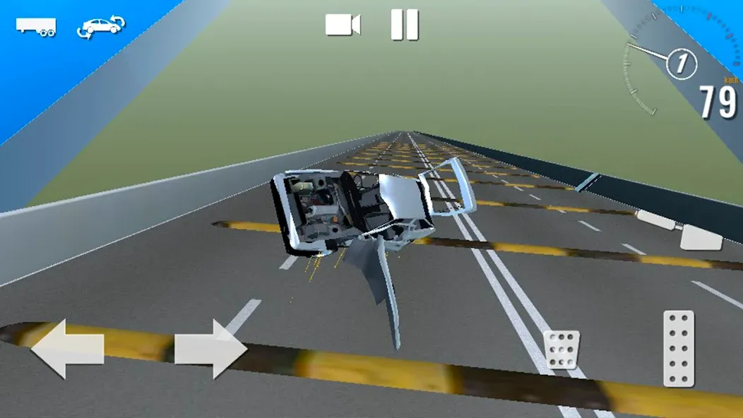 Car Crash Simulator: Accident (Кар Симулятор Столкновений)  [МОД Бесконечные монеты] Screenshot 4