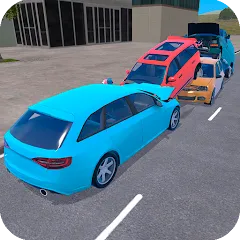 Скачать взломанную Traffic Crashes Car Crash (Трафик Краш Кар Краш)  [МОД Unlimited Money] - последняя версия apk на Андроид