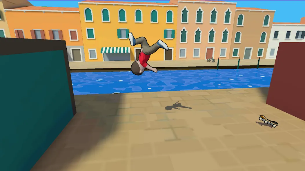 Skate King: Skateboard Stunts (Скейт Кинг)  [МОД Mega Pack] Screenshot 1