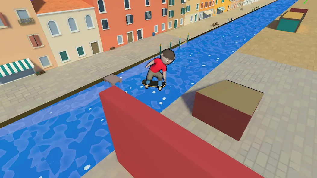 Skate King: Skateboard Stunts (Скейт Кинг)  [МОД Mega Pack] Screenshot 4