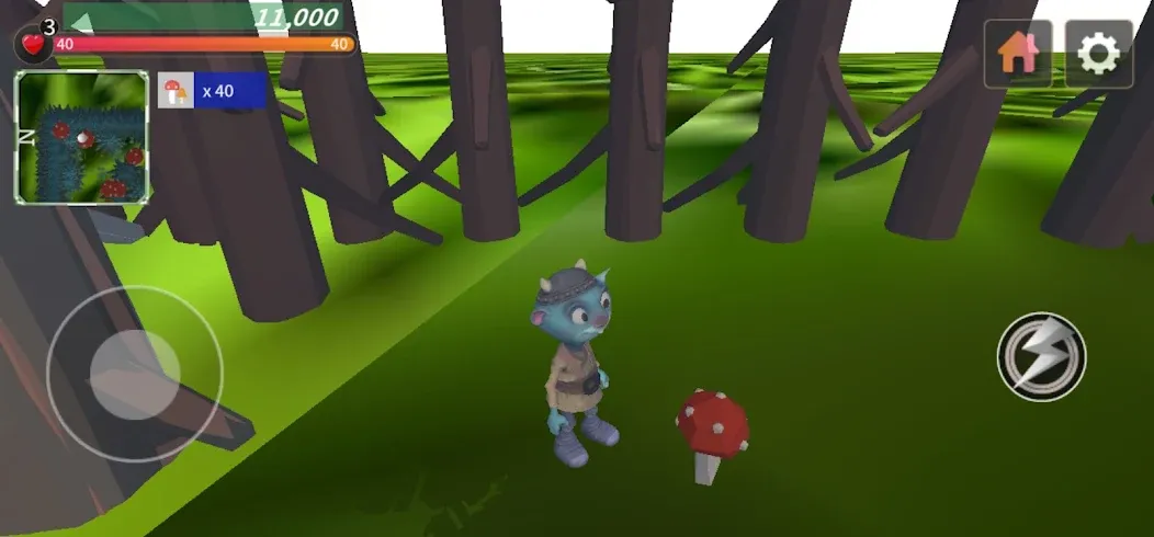 Forest Dimensions (Форест Дименшнс)  [МОД Меню] Screenshot 1