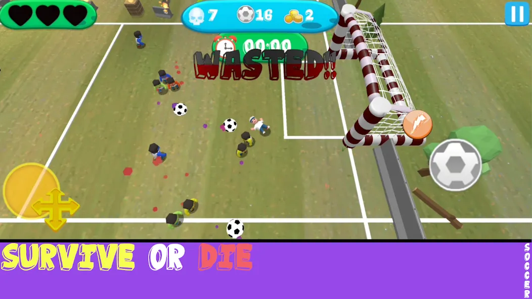 Soccer Apocalypse Survival (Соккер Апокалипсис Сурвивал)  [МОД Много денег] Screenshot 2