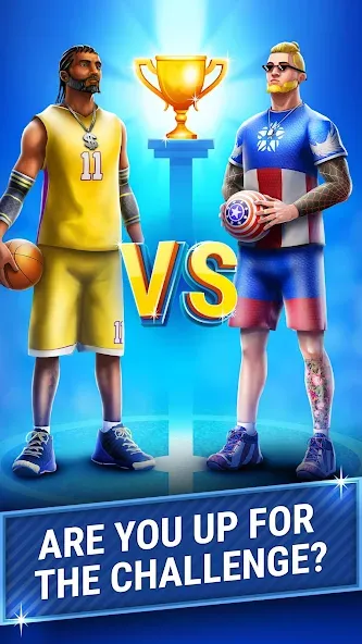 3pt Contest: Basketball Games  [МОД Много монет] Screenshot 1