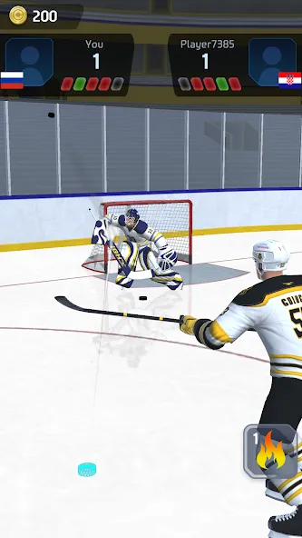 Hockey Game Stars 3D (Хоккей Гейм Старс 3D)  [МОД Меню] Screenshot 3