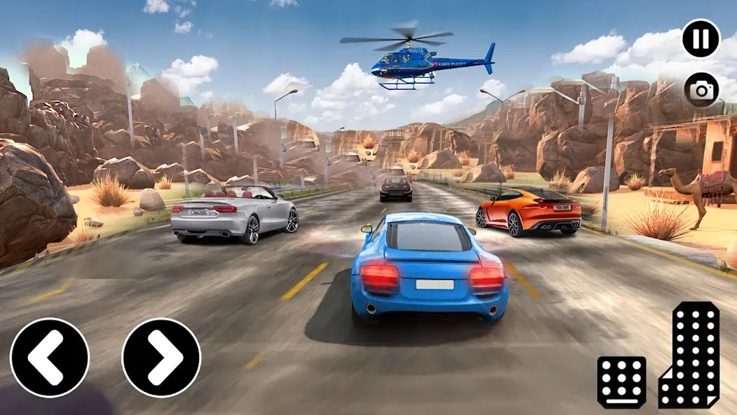 Car Highway Racing for Speed (Трафик Рейсер Трафик игры)  [МОД Бесконечные монеты] Screenshot 2