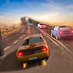 Скачать взлом Car Highway Racing for Speed (Трафик Рейсер Трафик игры)  [МОД Бесконечные монеты] - последняя версия apk на Андроид