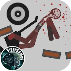 Скачать взломанную Stickman Dismounting (тикман Дисмаунтинг)  [МОД Unlimited Money] - последняя версия apk на Андроид