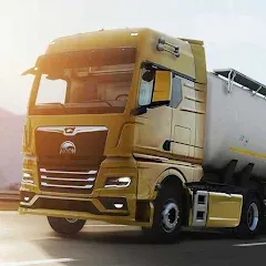 Скачать взломанную Truckers of Europe 3 (Тракеры Европы 3)  [МОД Много денег] - последняя версия apk на Андроид