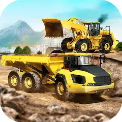 Скачать взломанную Heavy Machines & Construction  [МОД Все открыто] - стабильная версия apk на Андроид