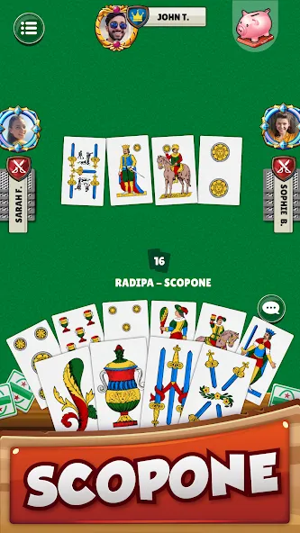 Scopa - Italian Card Game (Скопа)  [МОД Mega Pack] Screenshot 4