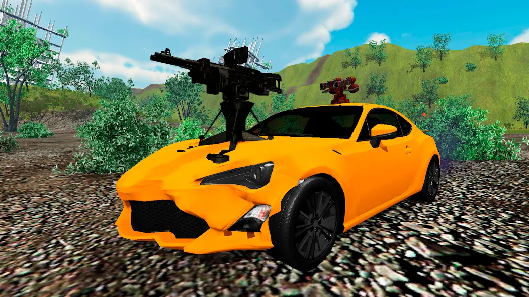 Car Crash Arena Simulator 3D  [МОД Все открыто] Screenshot 3