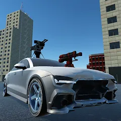 Взломанная Car Crash Arena Simulator 3D  [МОД Все открыто] - полная версия apk на Андроид