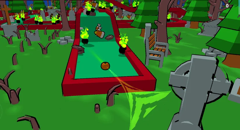 MiniGolf Madness: Halloween (МиниГольф безумие)  [МОД Unlimited Money] Screenshot 5