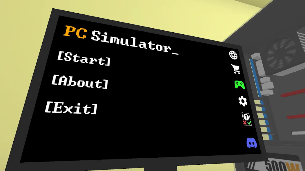 PC Simulator (ПК Симулятор)  [МОД Unlimited Money] Screenshot 1