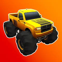 Скачать взлом Monster Truck Rampage (Монстр Трак Рэмпейдж)  [МОД Menu] - стабильная версия apk на Андроид