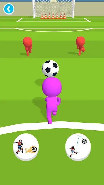 Soccer Runner (Сокер Раннер)  [МОД Бесконечные монеты] Screenshot 1