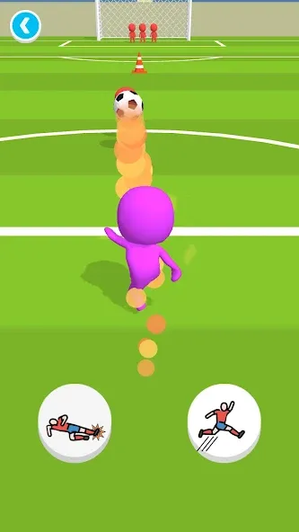 Soccer Runner (Сокер Раннер)  [МОД Бесконечные монеты] Screenshot 2