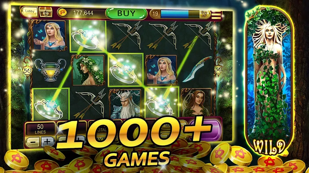 Vegas Casino - Slot Machines (Вегас Казино)  [МОД Много монет] Screenshot 3