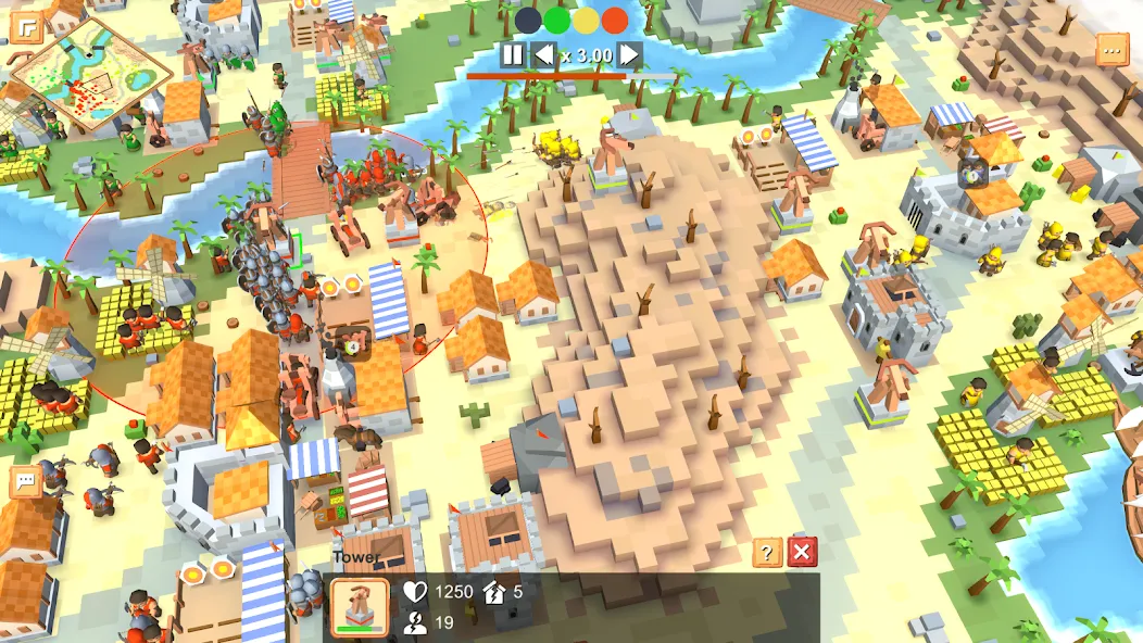 RTS Siege Up! - Medieval War  [МОД Много денег] Screenshot 5