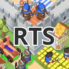 Взломанная RTS Siege Up! - Medieval War  [МОД Много денег] - полная версия apk на Андроид