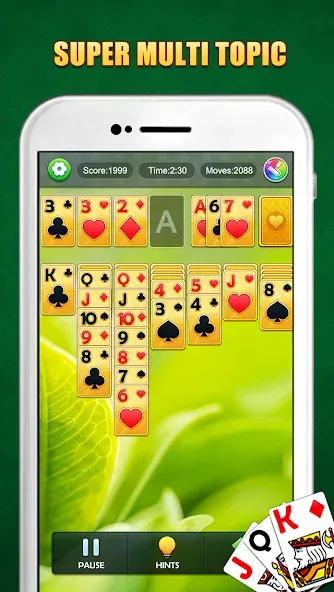 Solitaire Puzzle : Card Jigsaw (Солитер головоломка)  [МОД Много денег] Screenshot 4