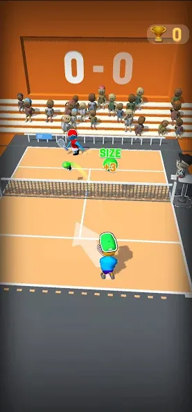 Deuce Hit! (Tennis)  [МОД Бесконечные монеты] Screenshot 4