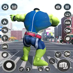 Скачать взломанную Black Monster Hero City Battle  [МОД Бесконечные монеты] - полная версия apk на Андроид