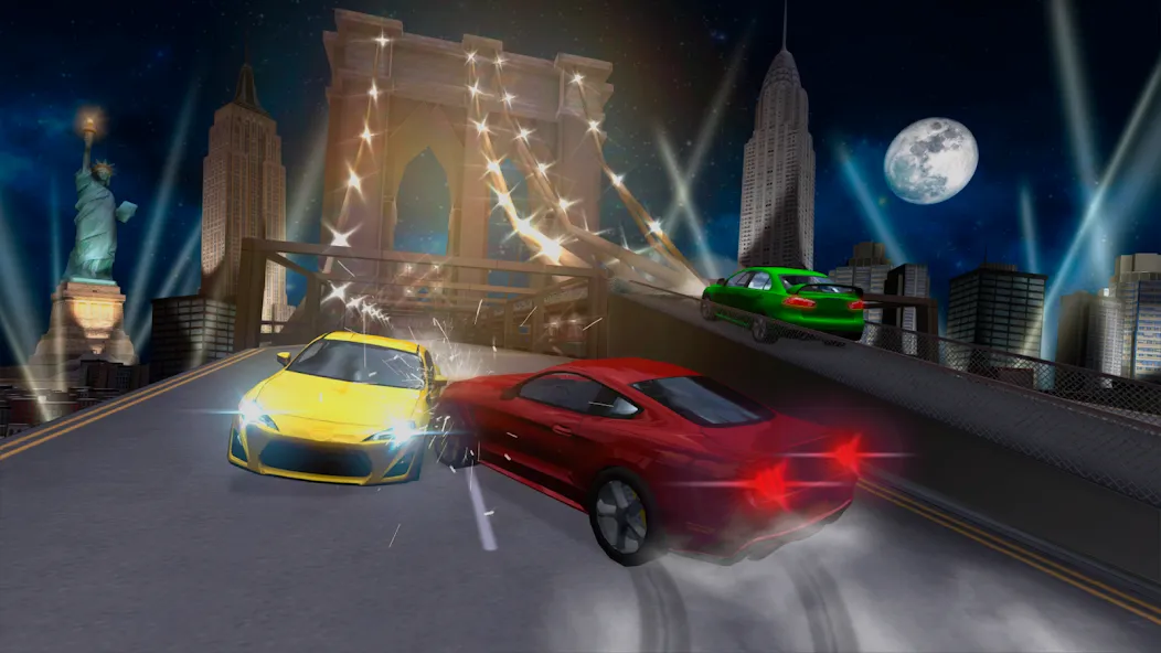 Car Driving Simulator: NY (Симулятор вождения автомобиля)  [МОД Меню] Screenshot 3