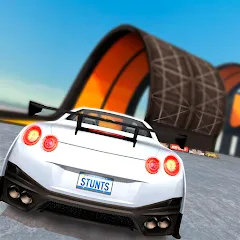 Взлом Car Stunt Races: Mega Ramps (Кар Стант Рейсы)  [МОД Много монет] - полная версия apk на Андроид