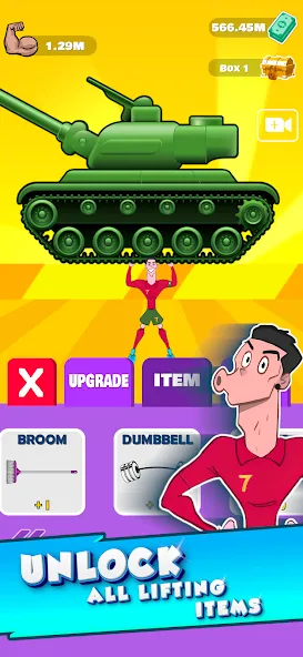 Lifting Ronaldo (Тренировка Роналду)  [МОД Menu] Screenshot 3