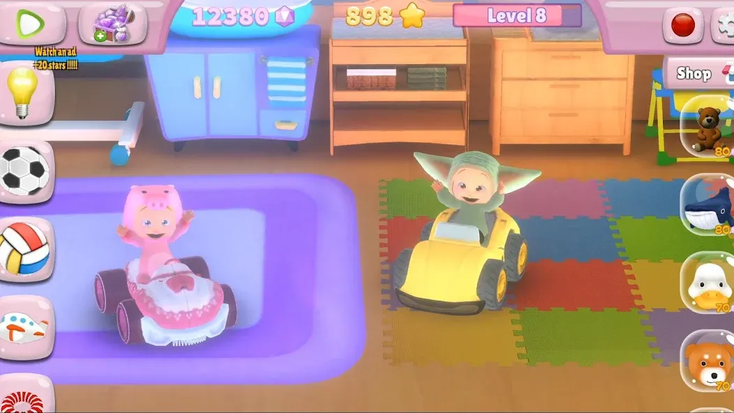 Alima's Baby Nursery  [МОД Много монет] Screenshot 1