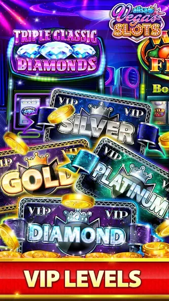 VEGAS Slots by Alisa – Free Fu (Вегас Слоты от Алисы)  [МОД Все открыто] Screenshot 4