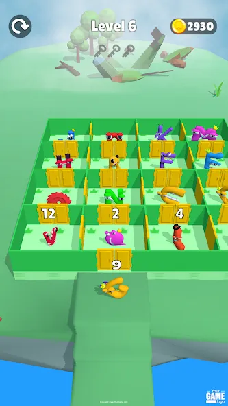 Alphabet Battle: Room Maze (Алфавит батл)  [МОД Меню] Screenshot 5